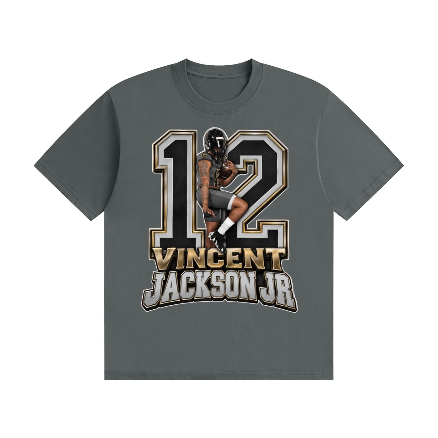 Vincent Jackson Jr Unisex Cotton T-Shirt - Image 5