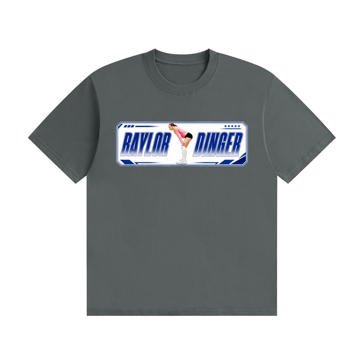 Baylor dinger Unisex Cotton T-Shirt - Image 5