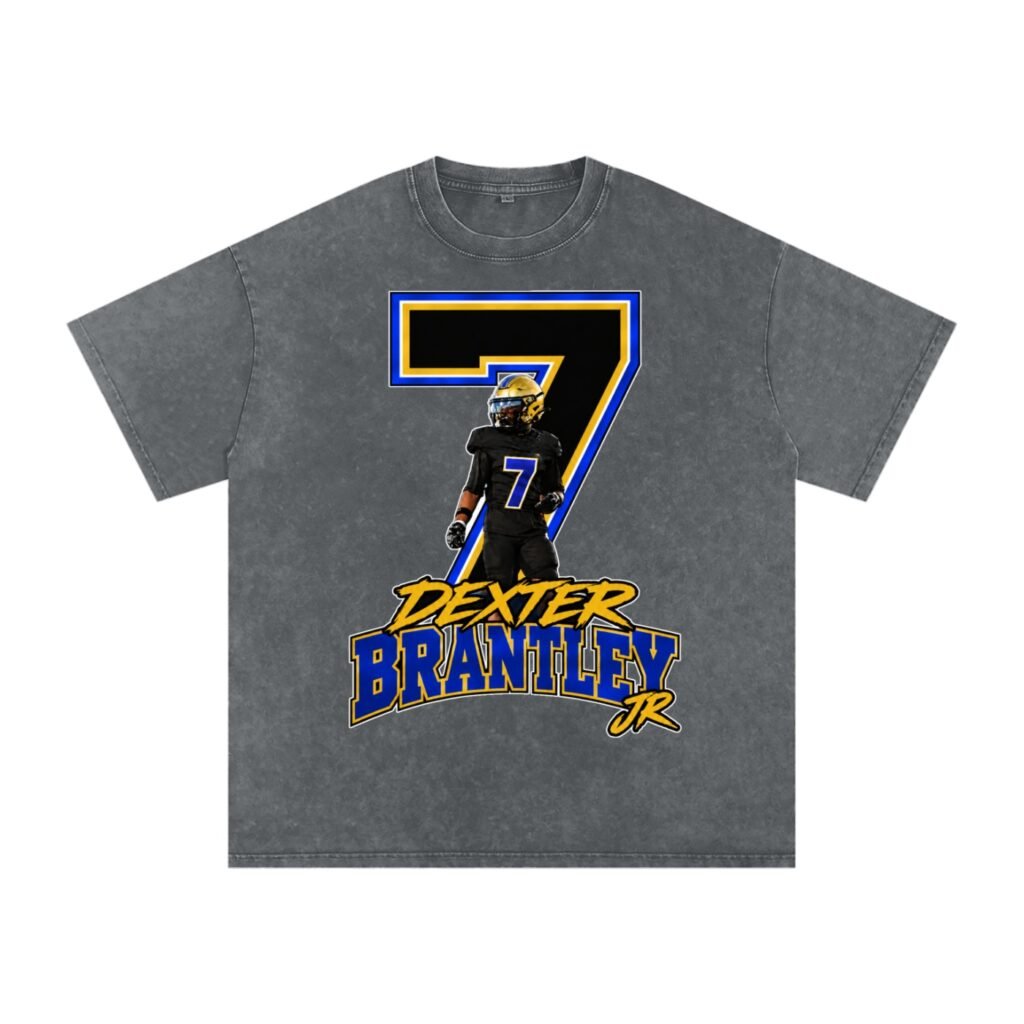 Dexter Brantley Jr, Snow Washed Oversized TEE