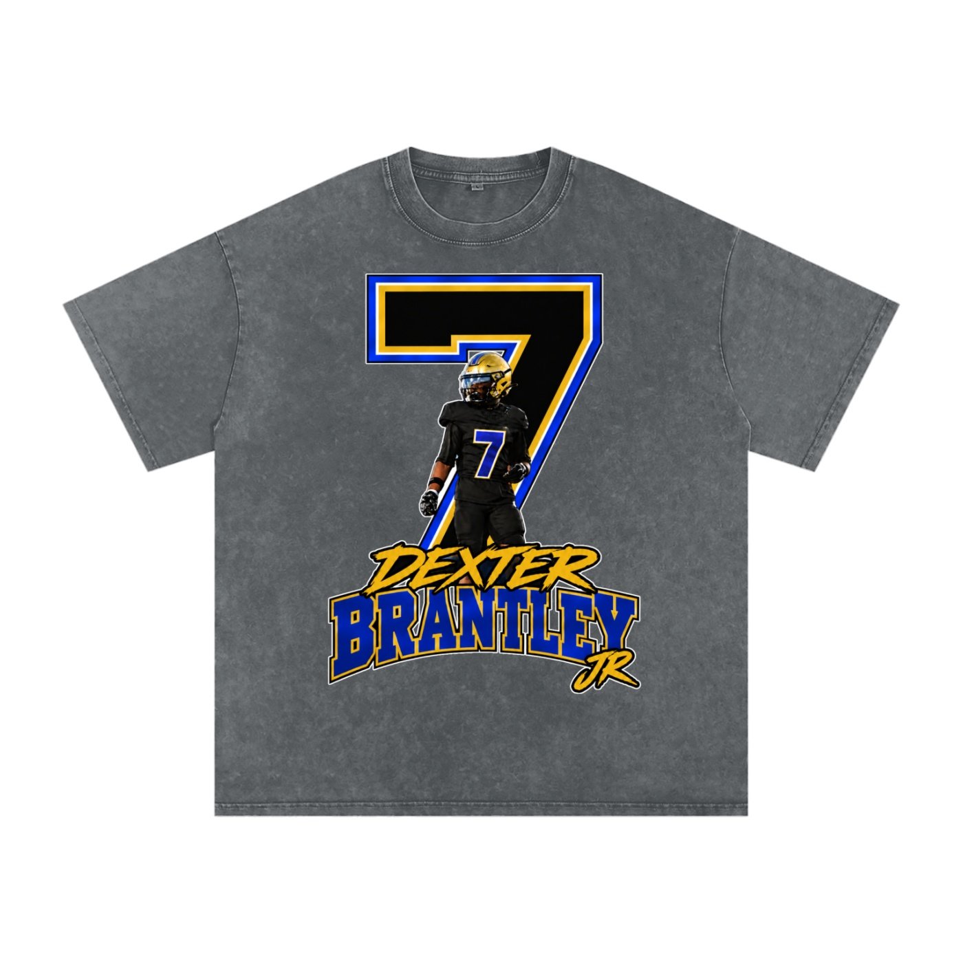 Dexter Brantley Jr, Snow Washed Oversized TEE - Image 4