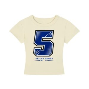 Baylor dinger Women's CropTop - Image 4