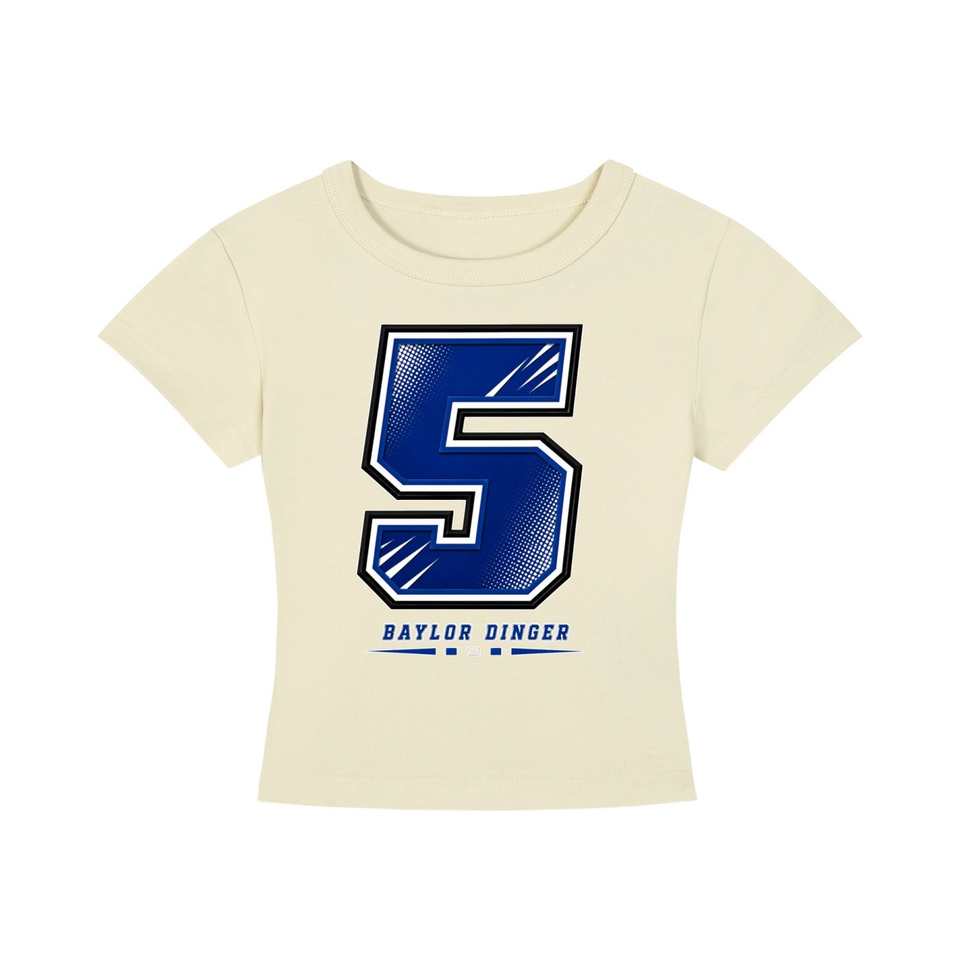 Baylor dinger Women's CropTop - Image 4