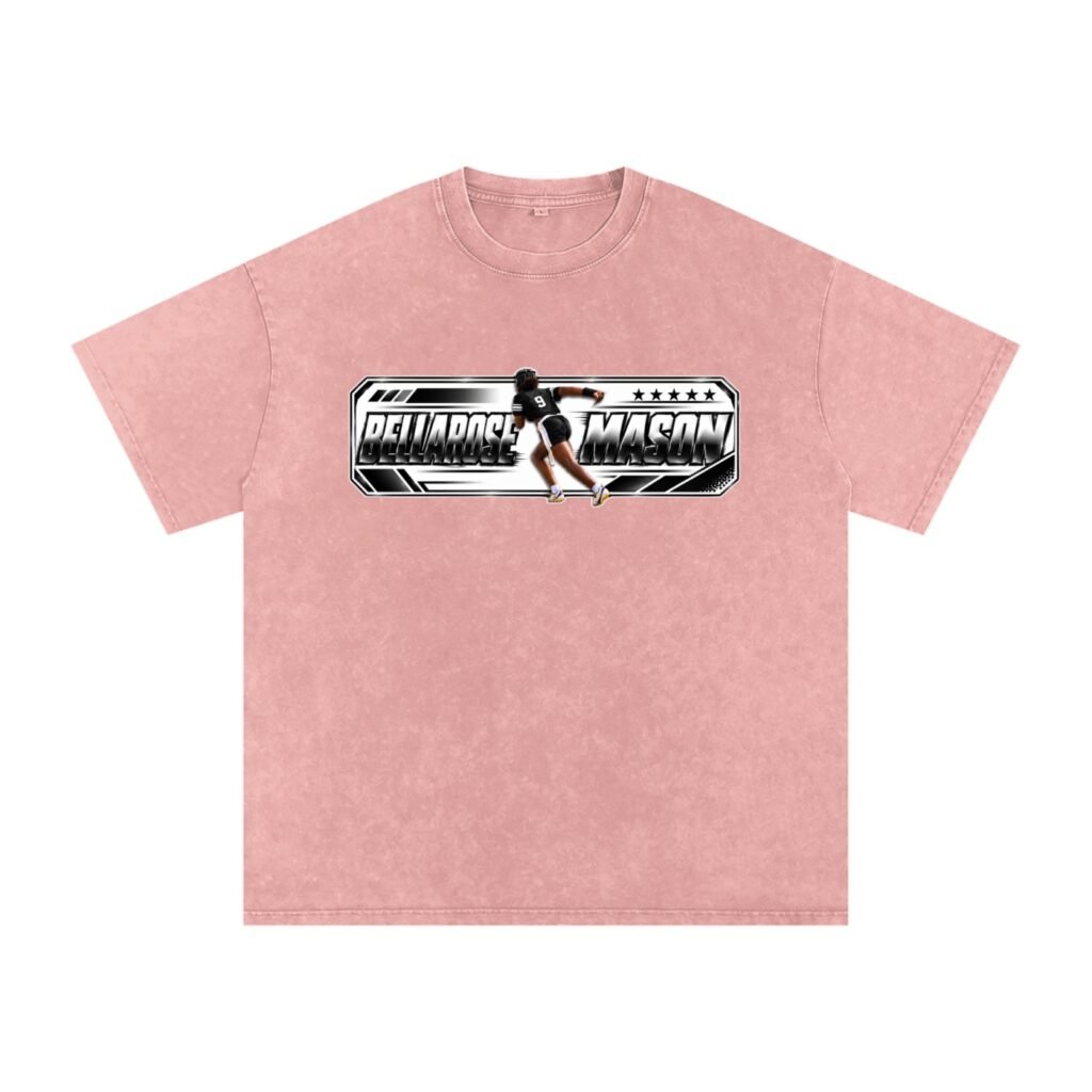 Bellarose Mason Snow Washed Oversized TEE