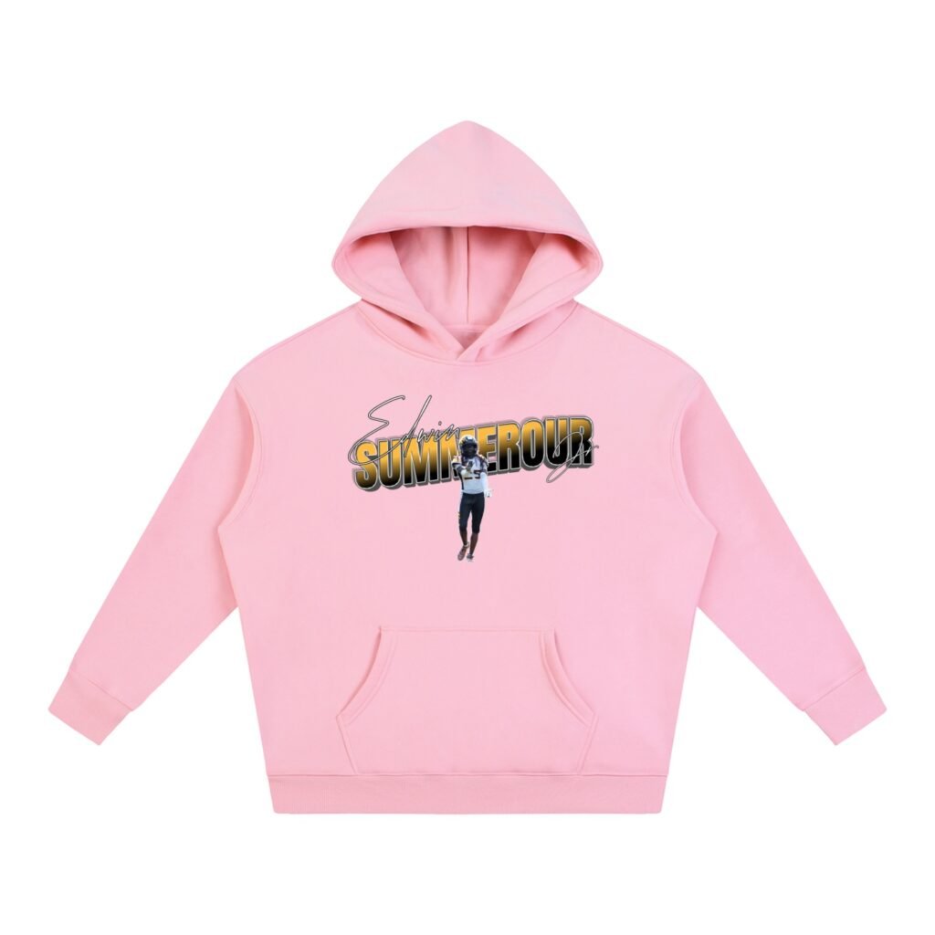 Edwin summerour jr Oversize Fleeced Hoodie