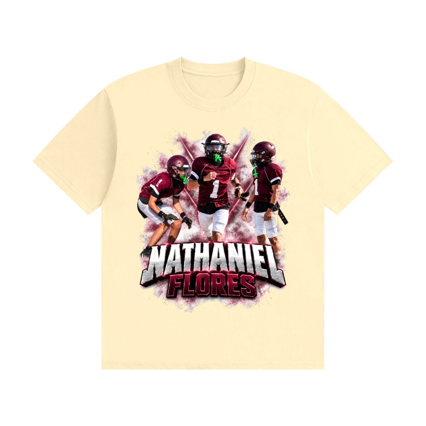 Nathaniel Flores Unisex Cotton T-Shirt - Image 3