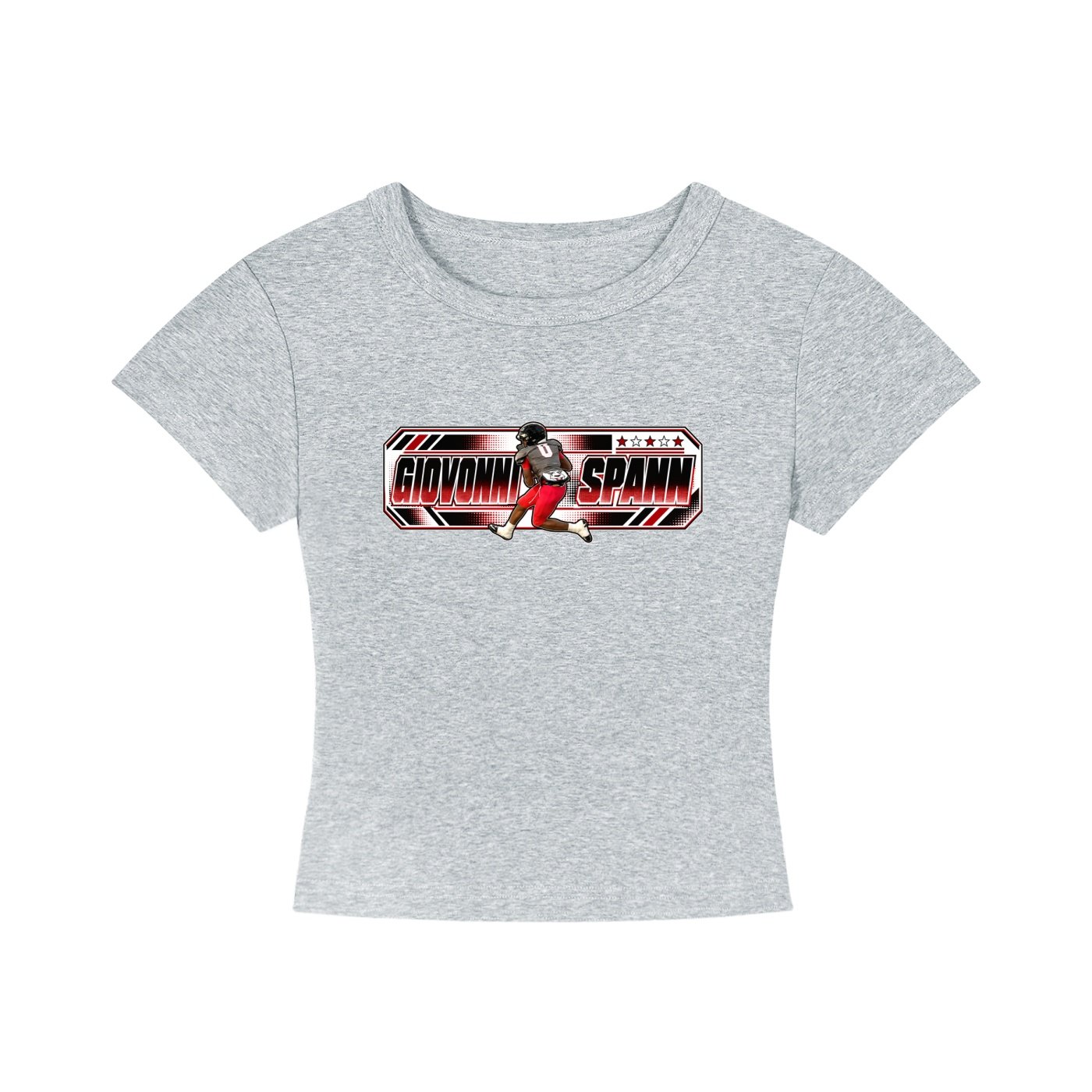 Giovonni Spann  Women's CropTop - Image 3