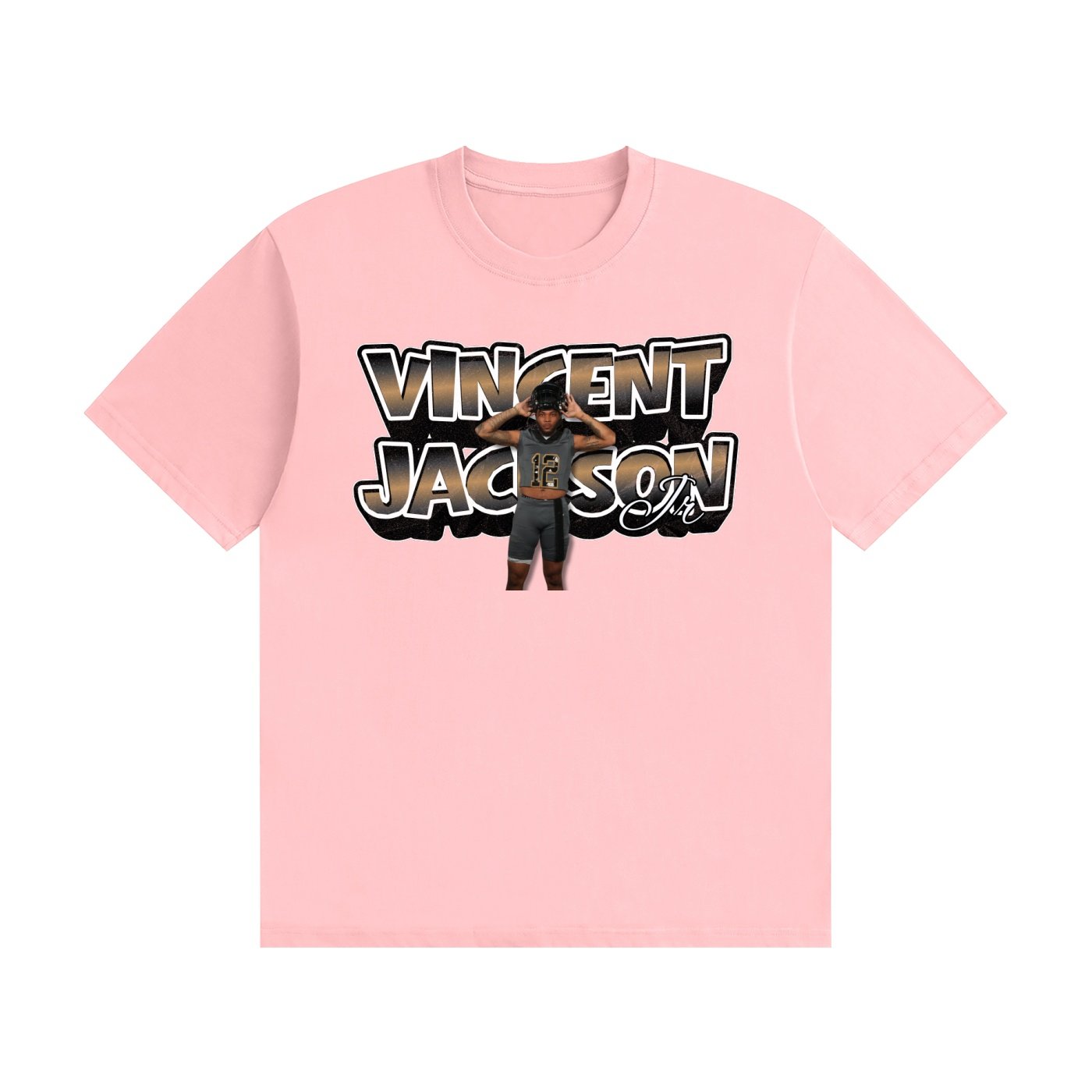 Vincent Jackson Jr Unisex Cotton T-Shirt - Image 4