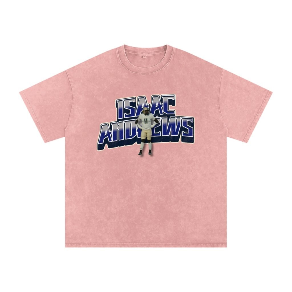 Isaac Andrews  Snow Washed Oversized TEE