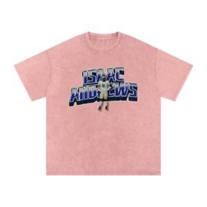 Isaac Andrews  Snow Washed Oversized TEE - Image 5