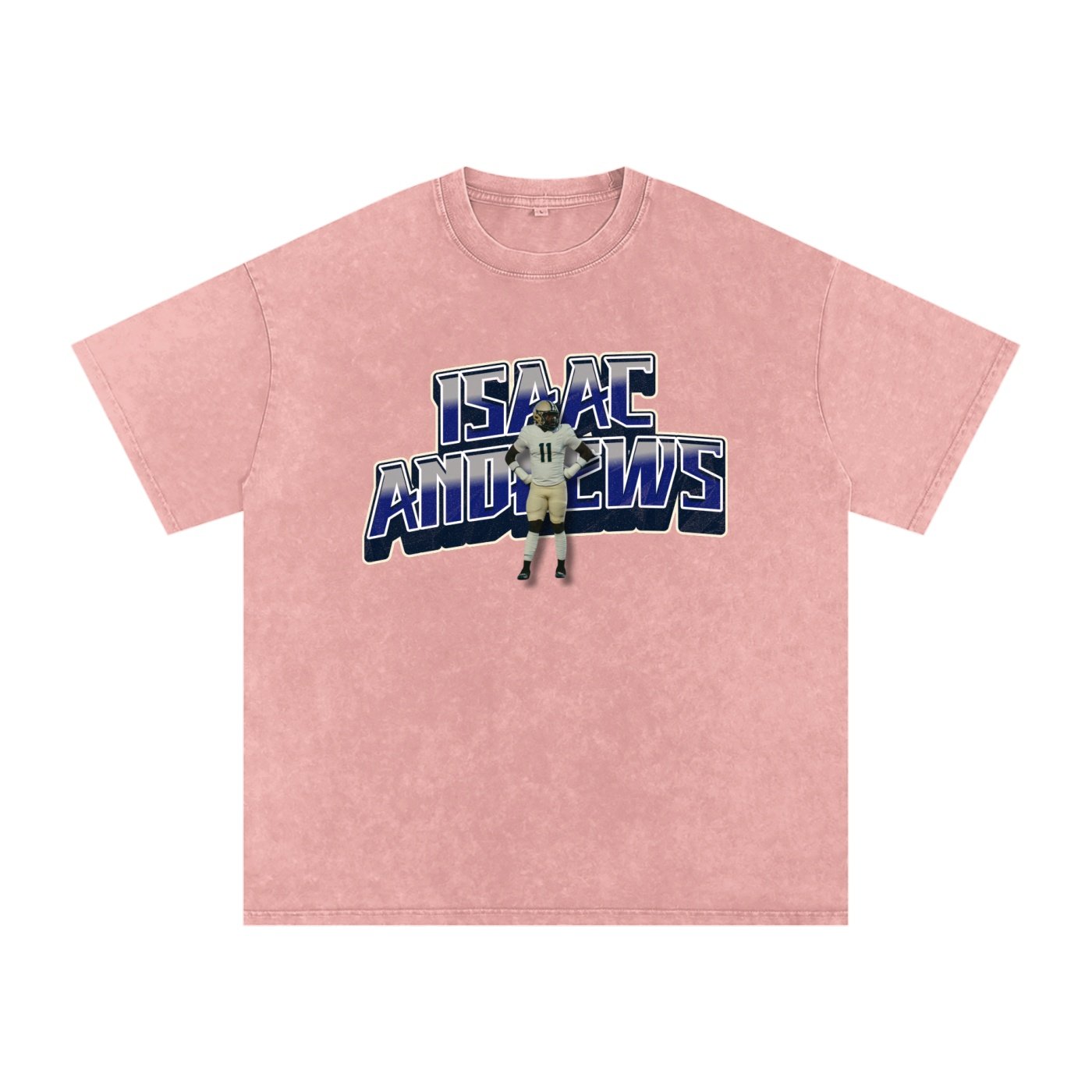 Isaac Andrews  Snow Washed Oversized TEE - Image 5