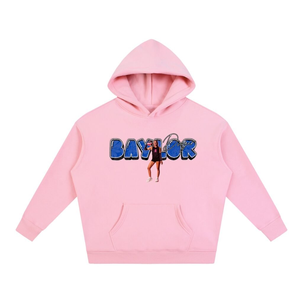 Baylor dinger Oversize Fleeced Hoodie