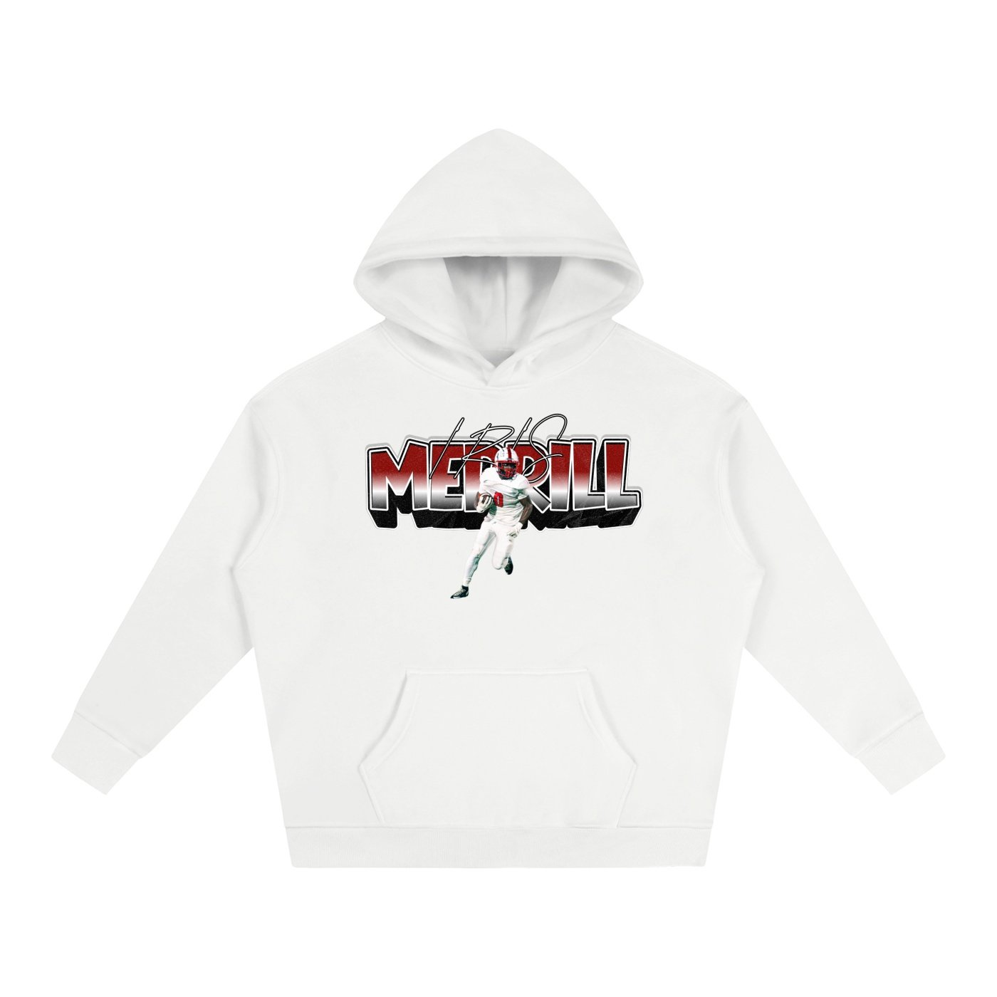 Iris Merrill  Oversize Fleeced Hoodie - Image 2
