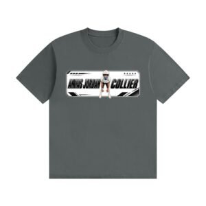 Amias Jordan collier Unisex Cotton T-Shirt - Image 5
