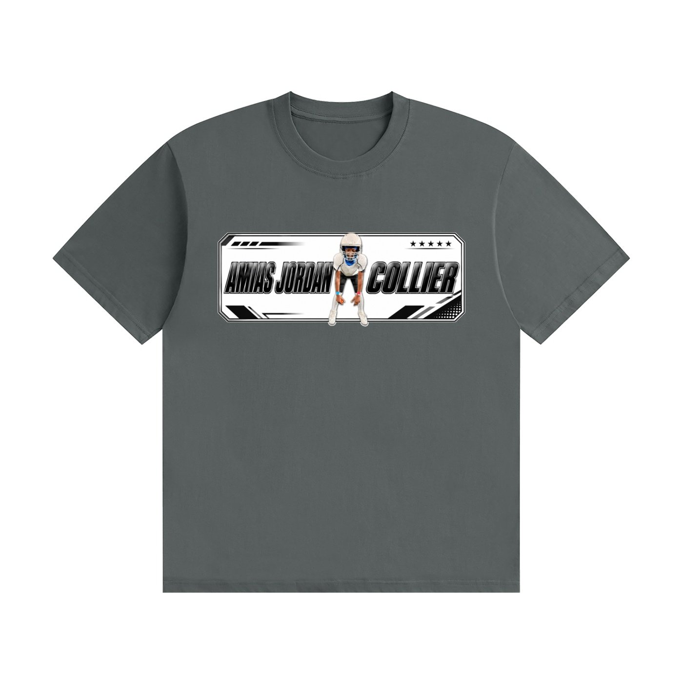 Amias Jordan collier Unisex Cotton T-Shirt - Image 5