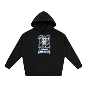 Isaac Andrews Oversize Fleeced Hoodie - Image 1