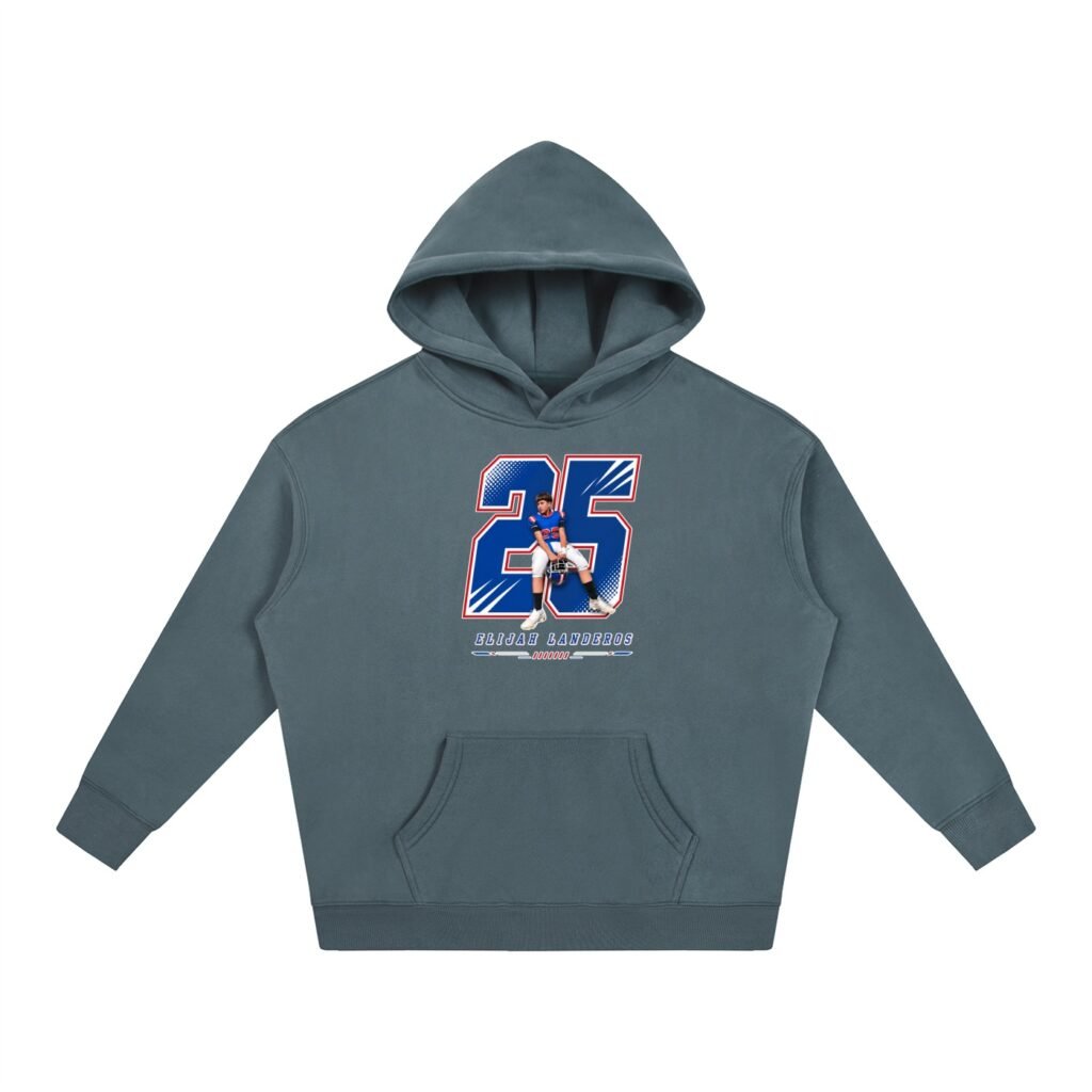 Elijah Landeros Oversize Fleeced Hoodie