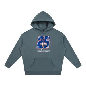 Elijah Landeros Oversize Fleeced Hoodie - Image 4