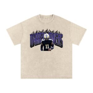 Darrell owens jr Snow Washed Oversized TEE - Image 2