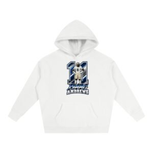 Isaac Andrews Oversize Fleeced Hoodie - Image 2