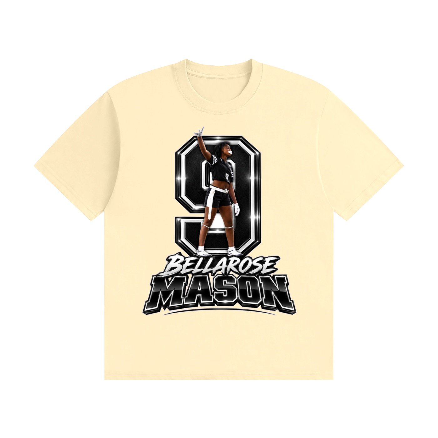 Bellarose Mason Unisex Cotton T-Shirt - Image 3