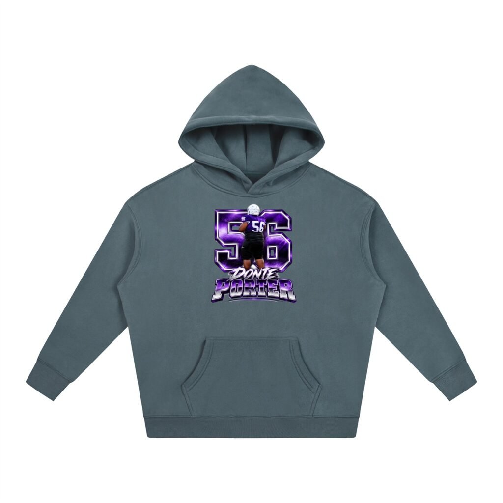Donte Porter ll  Oversize Fleeced Hoodie