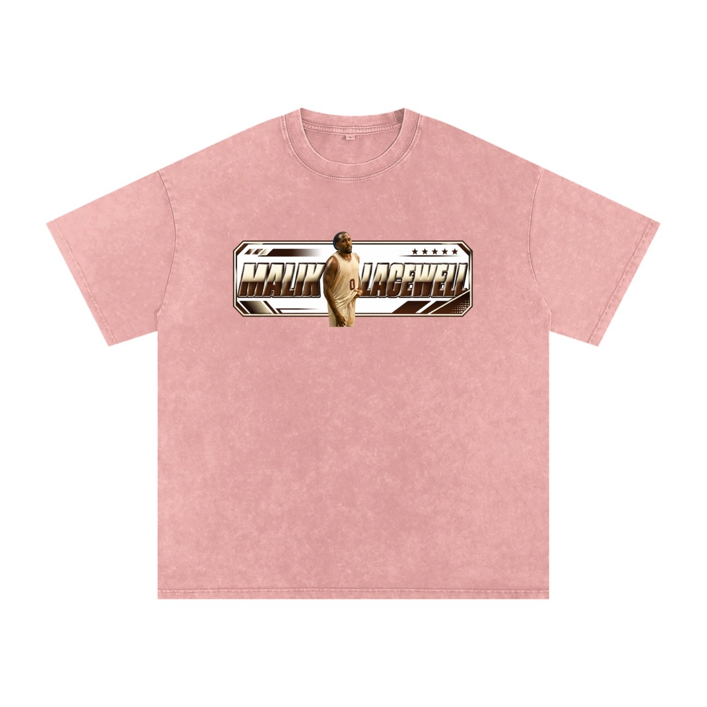 Malik Lacewell  Snow Washed Oversized TEE - Image 5