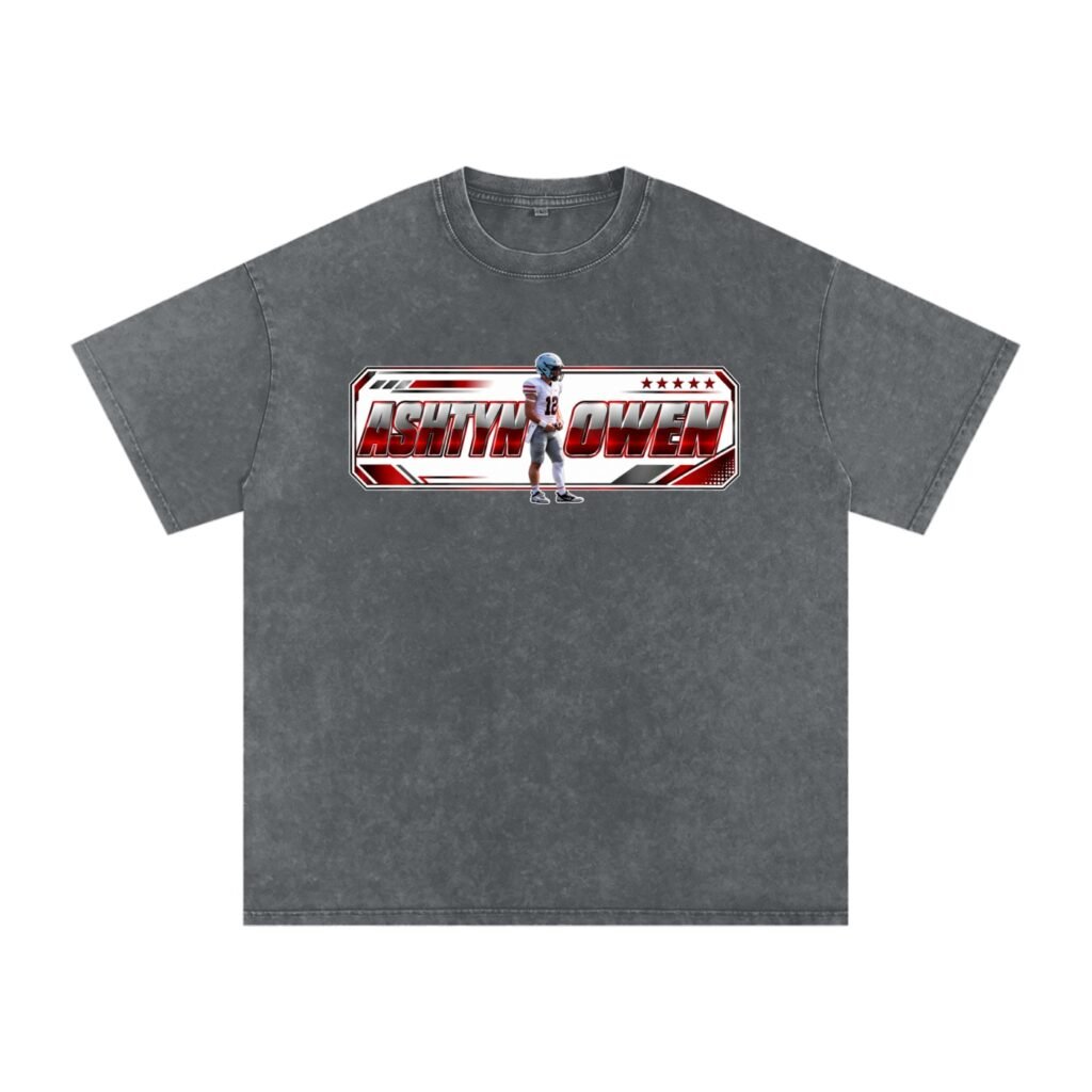 Ashtyn Owen Snow Washed Oversized TEE