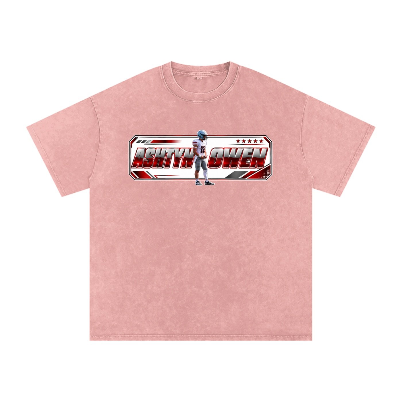 Ashtyn Owen Snow Washed Oversized TEE - Image 5