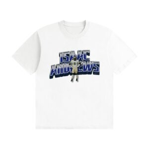 Isaac Andrews  Unisex Cotton T-Shirt - Image 2