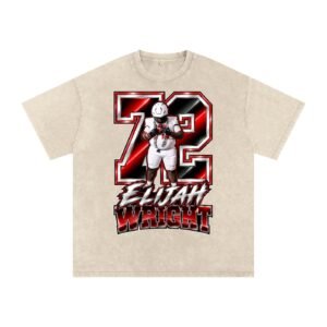 Elijah Wright  Snow Washed Oversized TEE - Image 2
