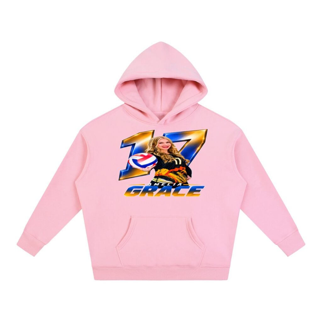 Amelia Grace Oversize Fleeced Hoodie
