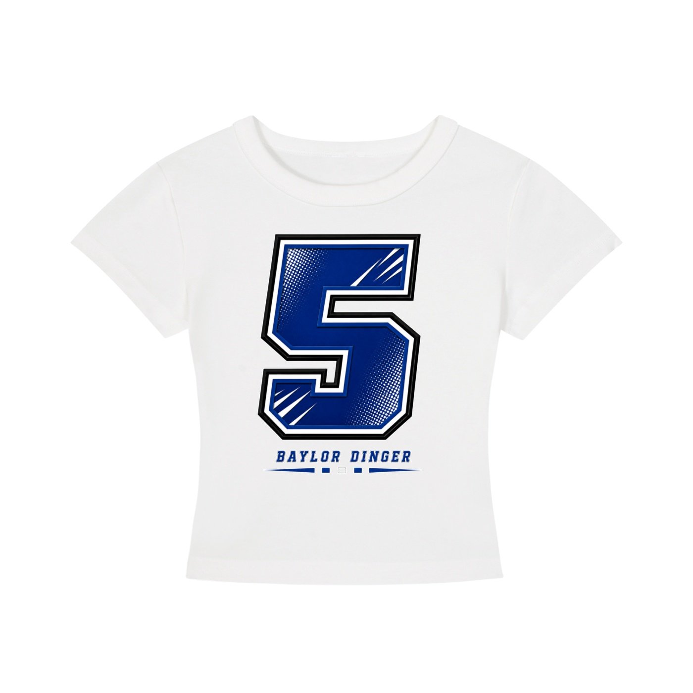 Baylor dinger Women's CropTop - Image 2