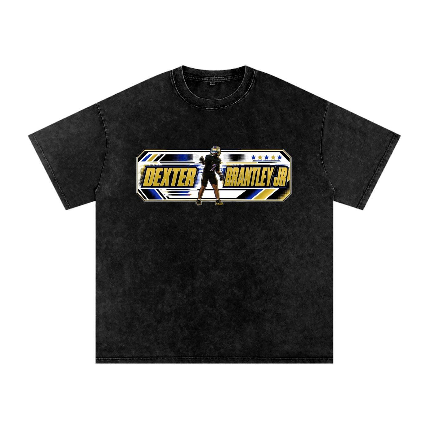 Dexter Brantley Jr, Snow Washed Oversized TEE - Image 1