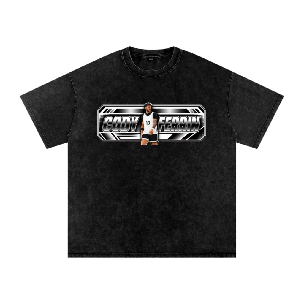 Cody Ferrin Snow Washed Oversized TEE