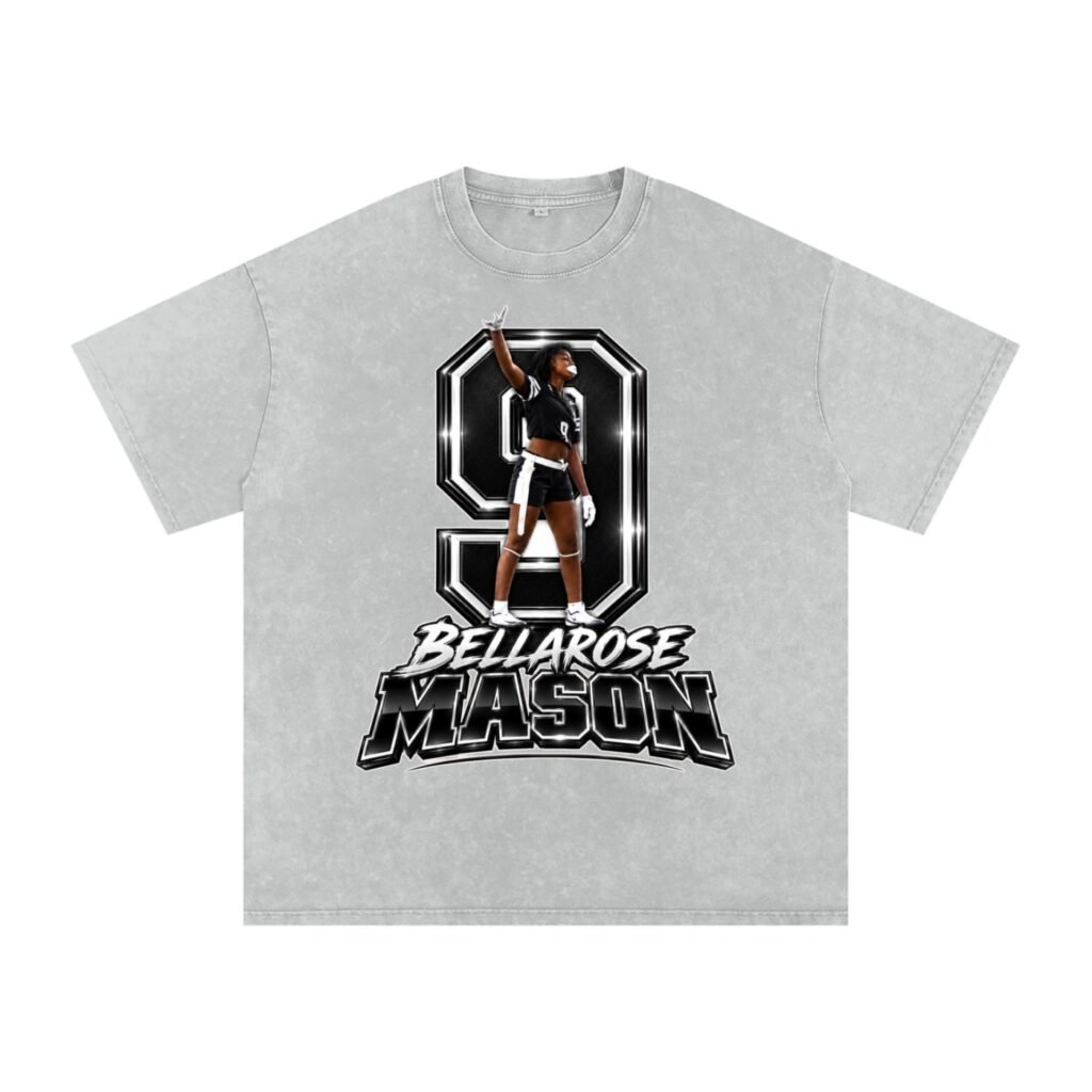 Bellarose Mason Snow Washed Oversized TEE