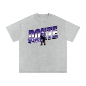 Donte Porter ll Snow Washed Oversized TEE - Image 3