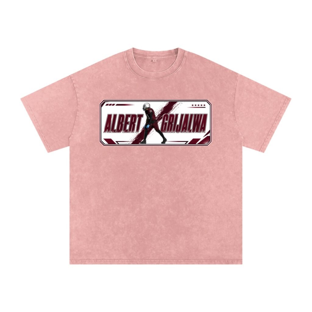 Albert Grijalva Snow Washed Oversized TEE