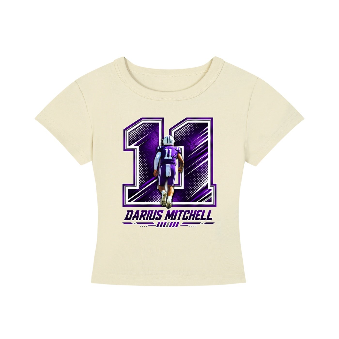 Darius Mitchell Women's CropTop - Image 4