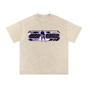 Jose Rodriguez Snow Washed Oversized TEE - Image 2