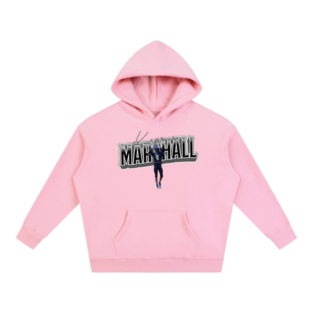 kaymen marshall Oversize Fleeced Hoodie