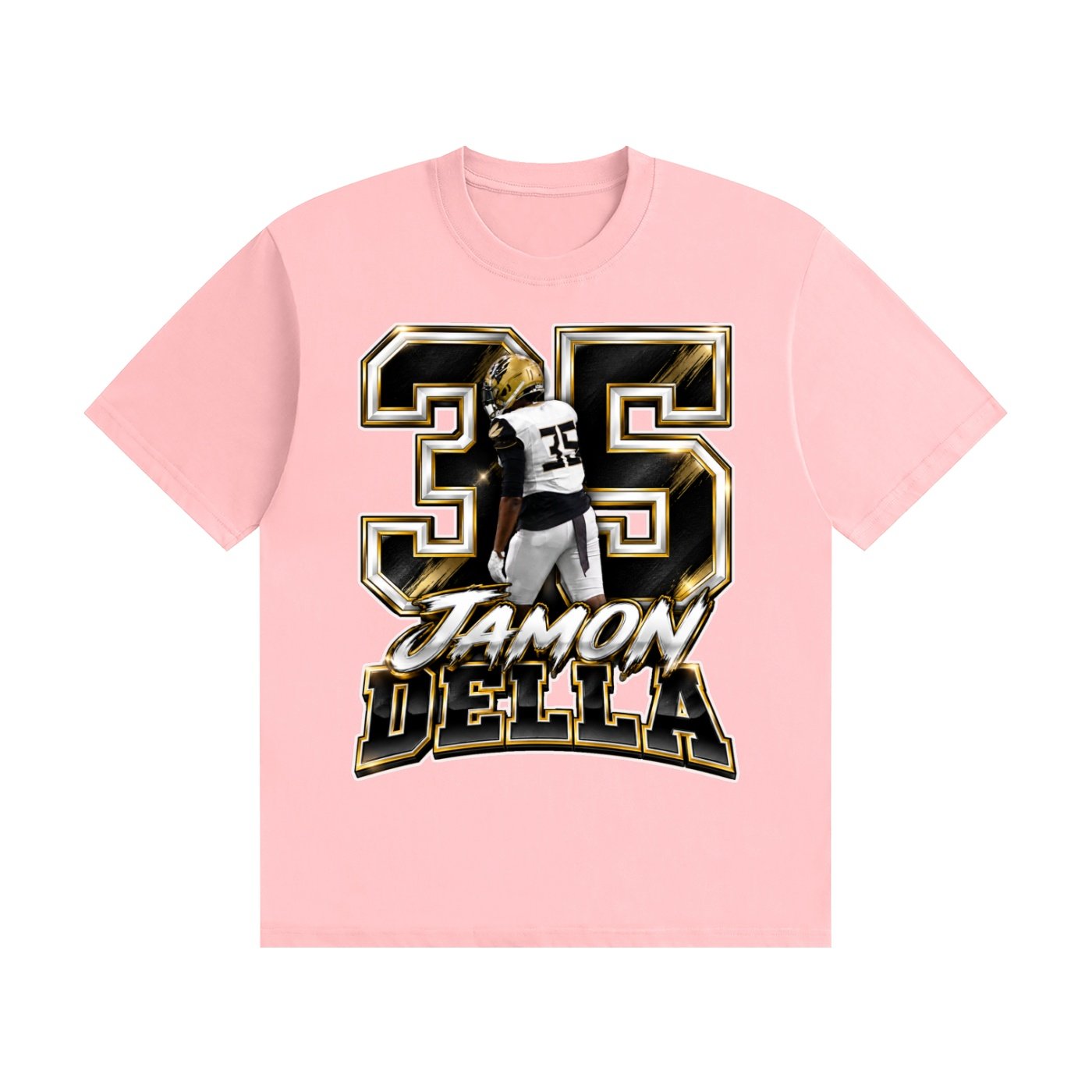 Jamon Della  Unisex Cotton T-Shirt - Image 4