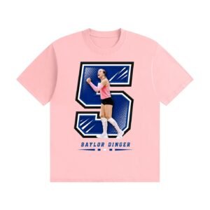 Baylor dinger Unisex Cotton T-Shirt - Image 4