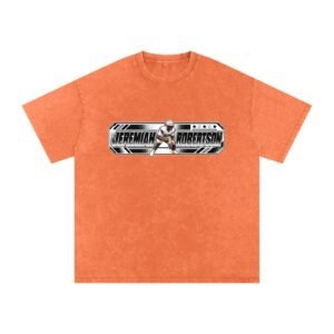 Jeremiah Robertson  Snow Washed Oversized TEE - Image 7