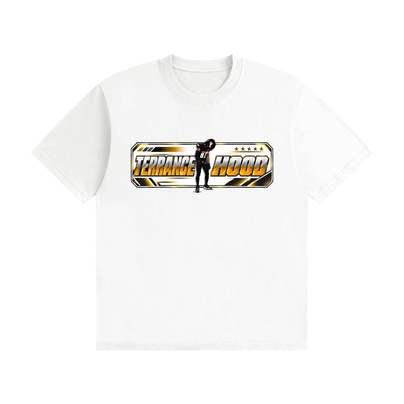 Terrance Hood  Unisex Cotton T-Shirt - Image 2