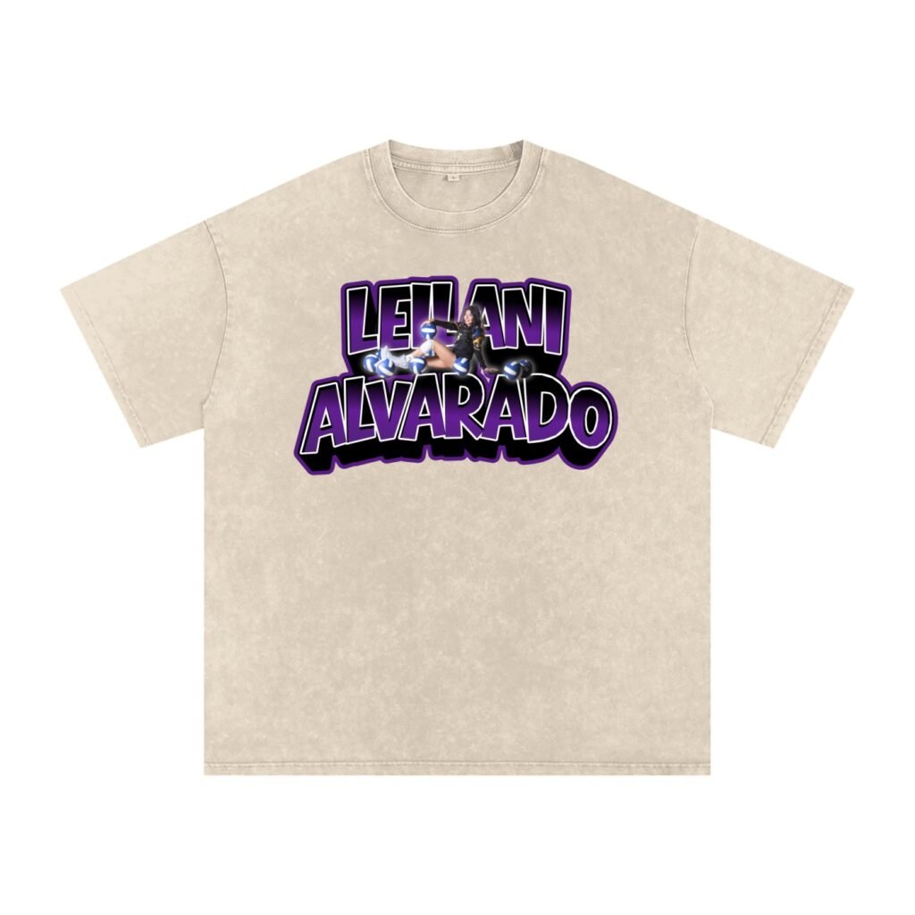Leilani Alvarado Snow Washed Oversized TEE