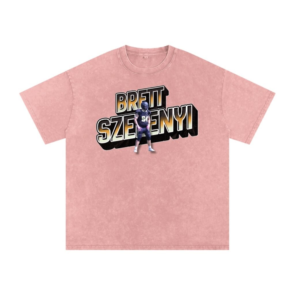 brett szelenyi Snow Washed Oversized TEE