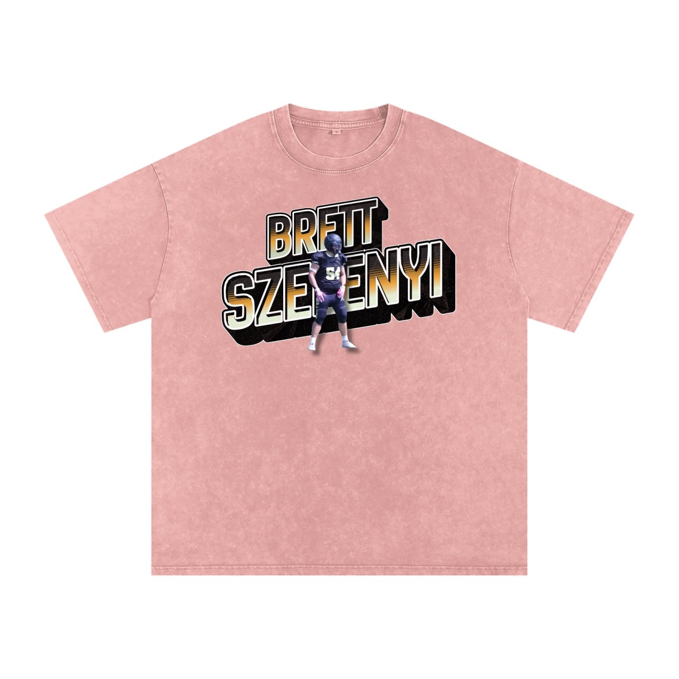 brett szelenyi Snow Washed Oversized TEE - Image 5