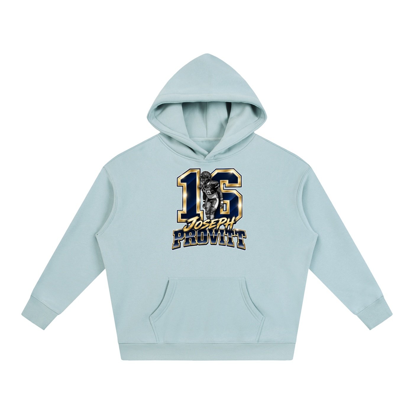 Joseph Provitt  Oversize Fleeced Hoodie - Image 3