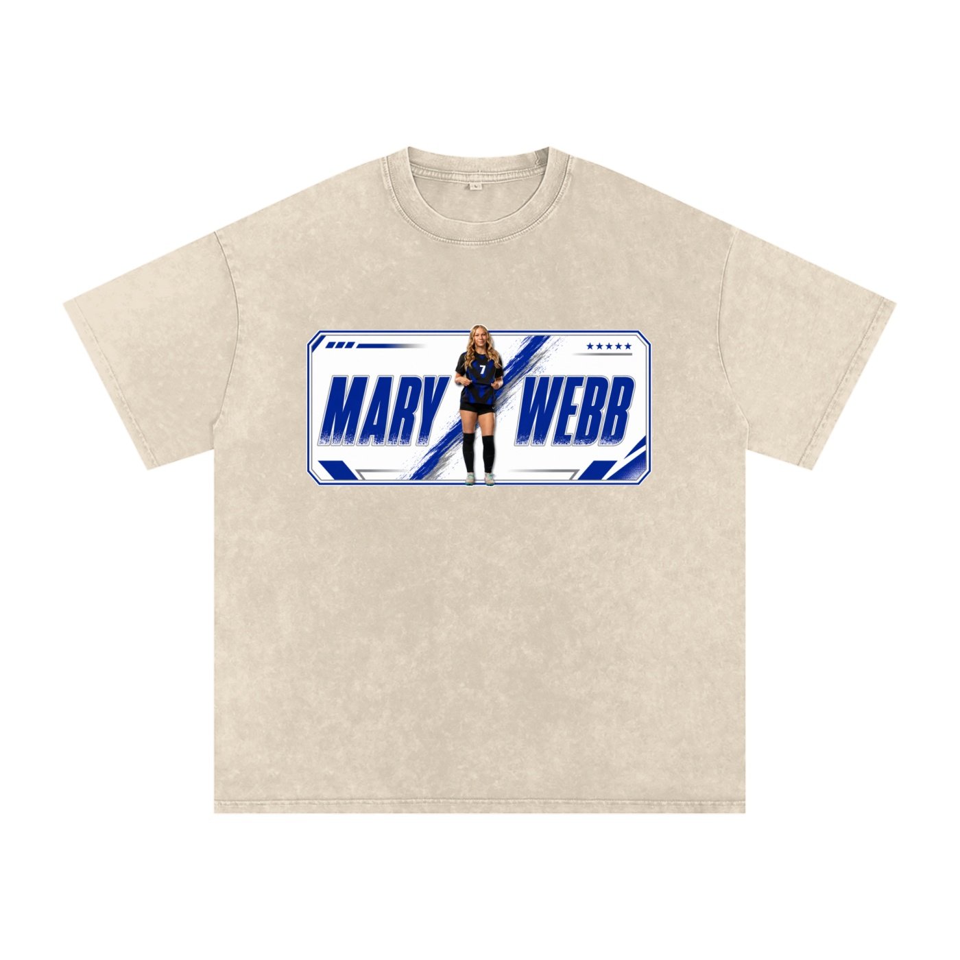 Mary Webb Snow Washed Oversized TEE - Image 2