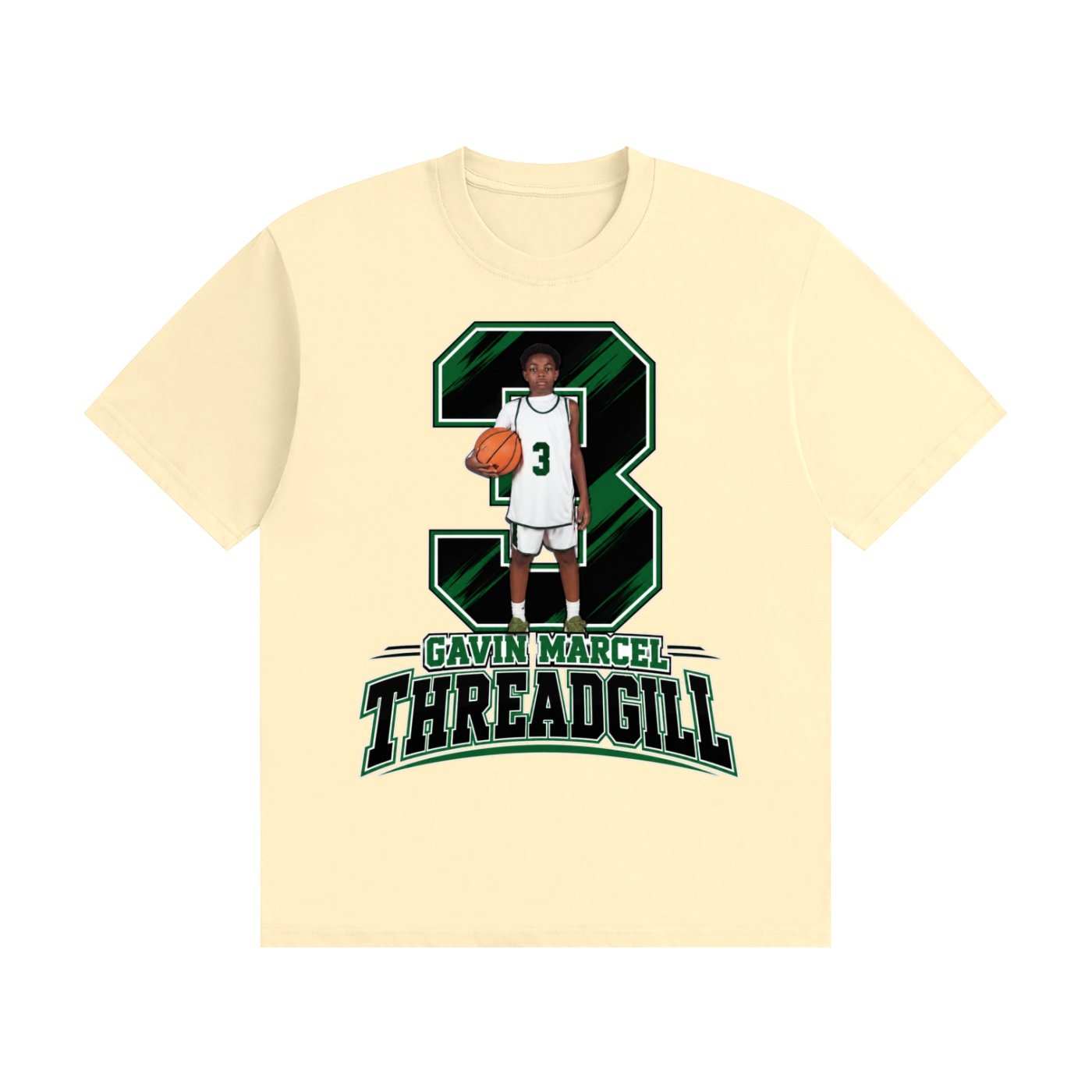 Gavin Marcel Threadgill  Unisex Cotton T-Shirt - Image 3